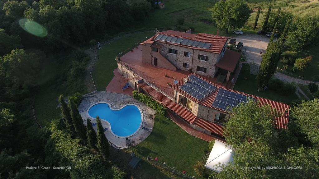 Agriturismo Podere S. Croce Saturnia Kültér fotó
